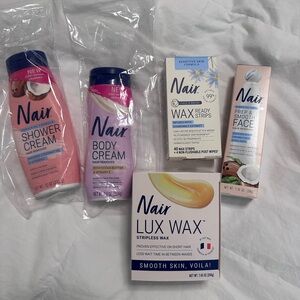 Nair (hair removal) product bundle
